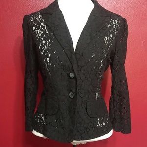 Heartsoul Lace Blazer EUC